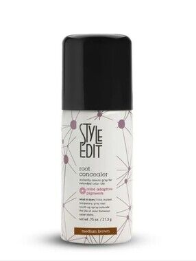 Mini Style Edit Medium Brown Hair Root Concealer Travel Size